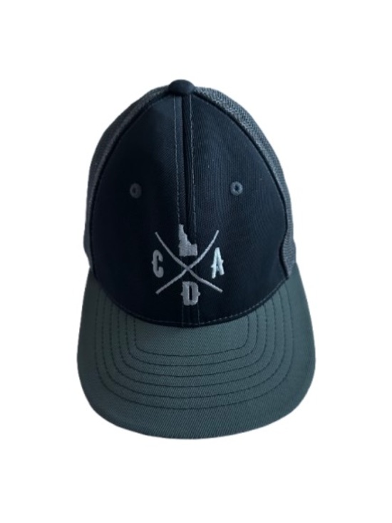 Pacific Headwear Other - Pacific Headwear 404M Youth 6 3/8-6 7/8 Black/Gray FlexFit ProModel Tracker Hat